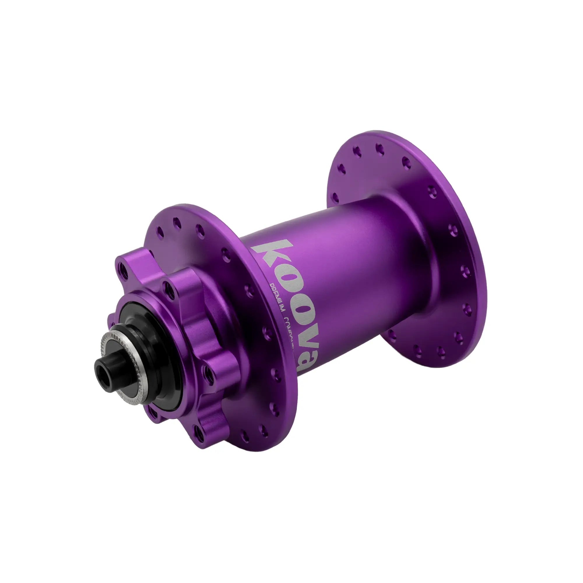 KOOVA S10 front hub 100mm QR purple