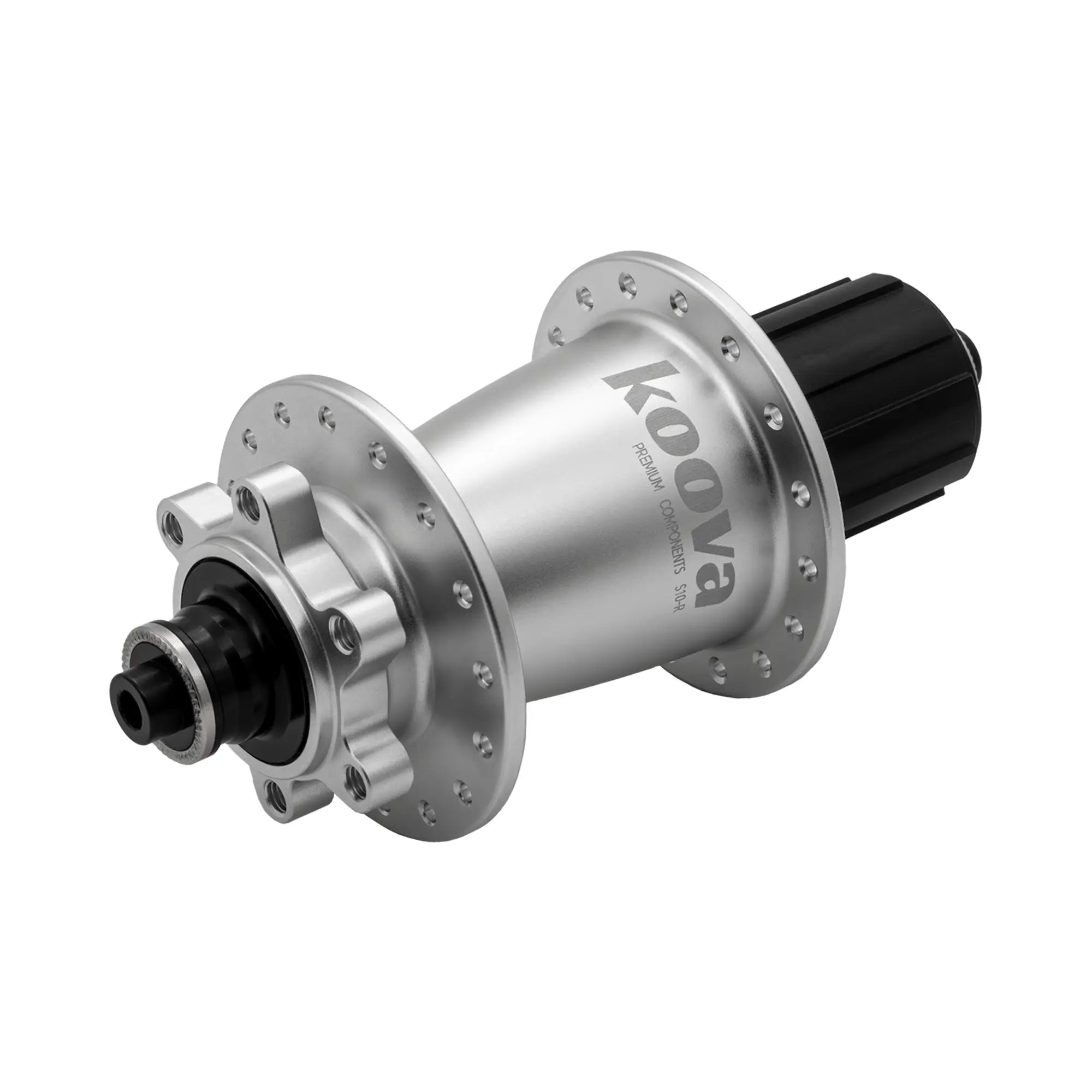 KOOVA S10 rear hub 135mm HG silver