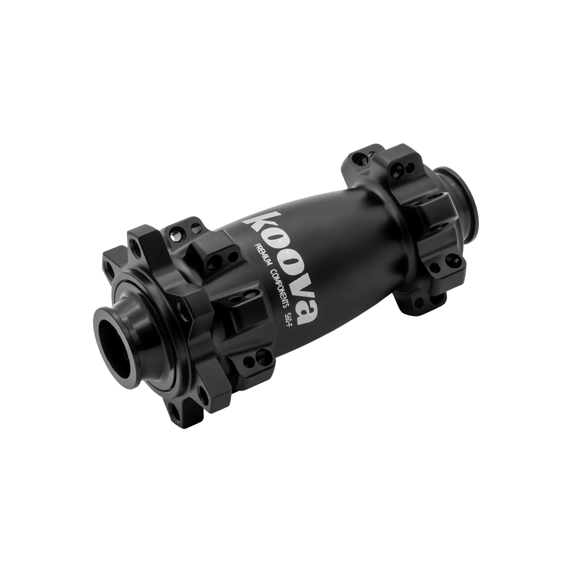 KOOVA S60 straight pull front hub 100mm TA black