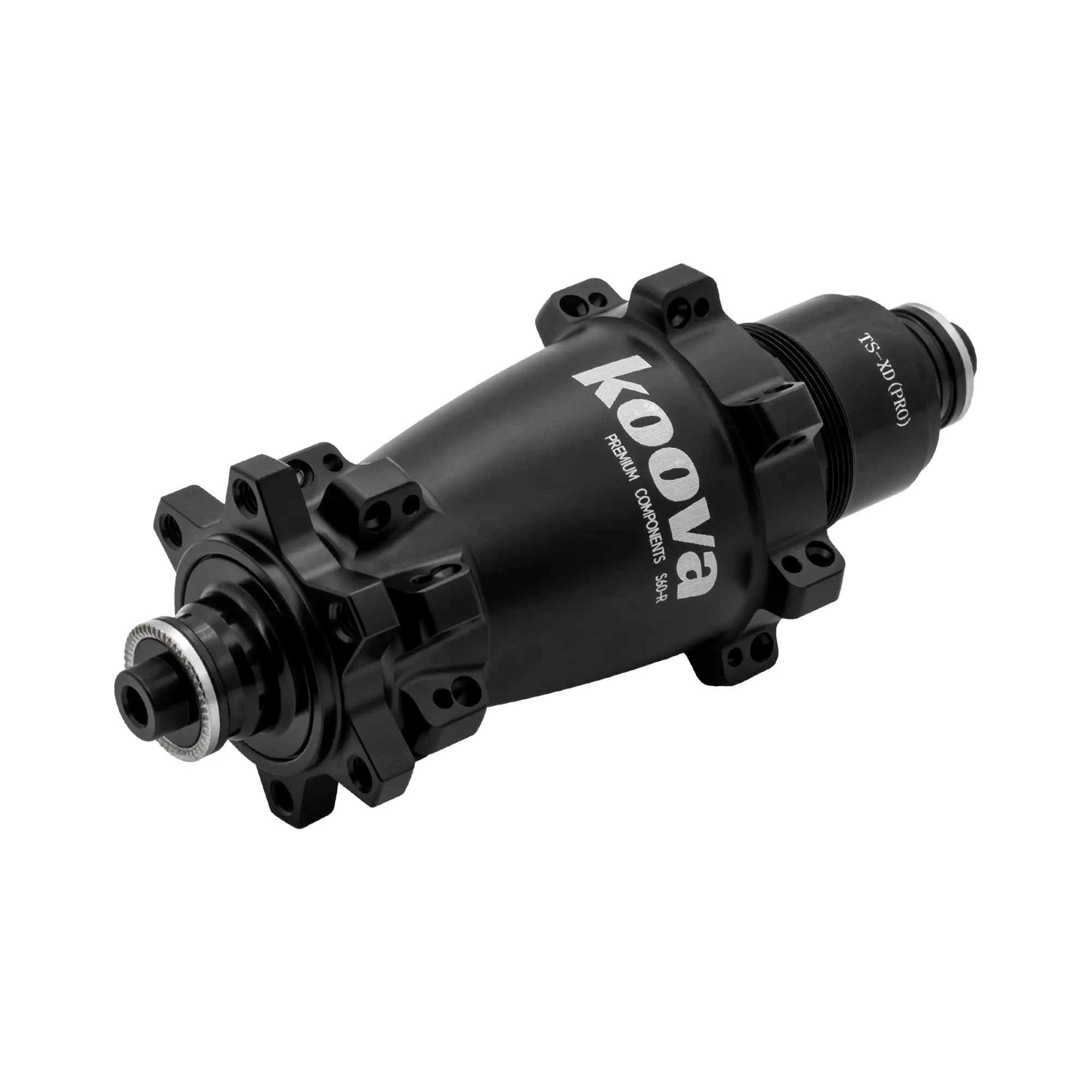 KOOVA S60 straight pull rear hub 135mm XD black