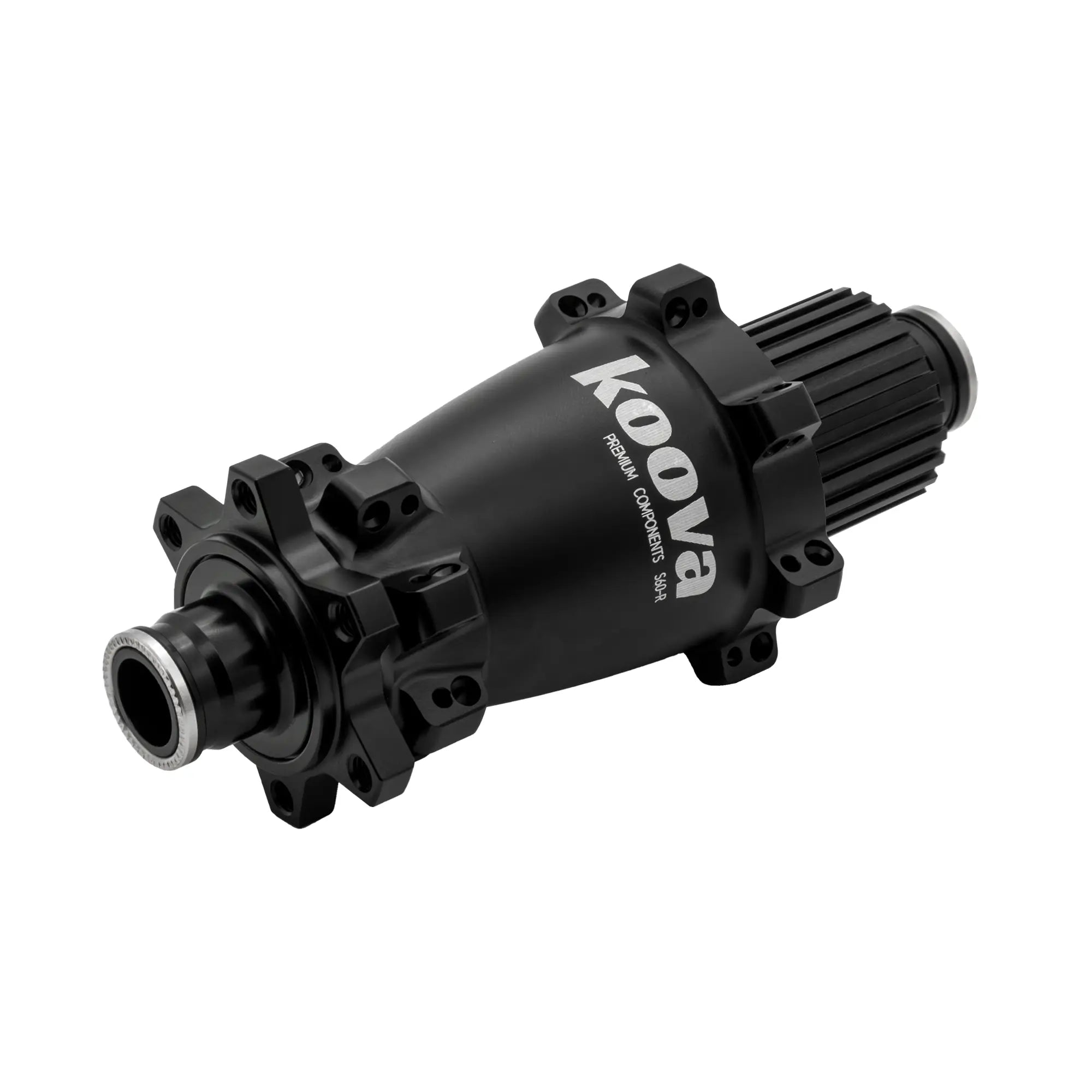 KOOVA S60 straight pull rear hub 142mm MS black