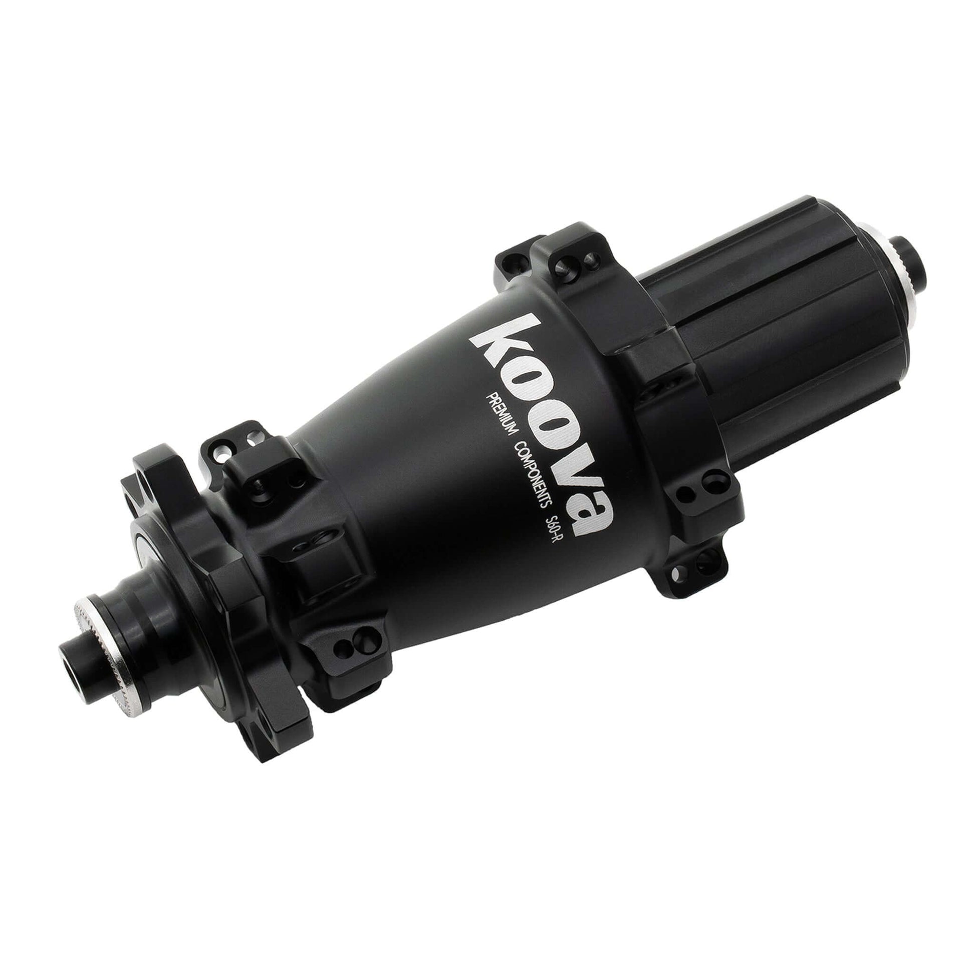 Koova S60 straight pull bike hub with precision design, 5*135mm axle width, 290g weight for mountain bikes.